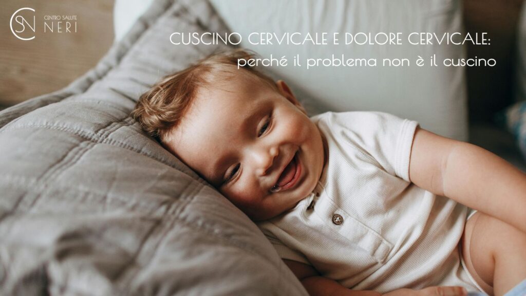 Cuscino cervicale e dolore cervicale: perché il problema non è il cuscino